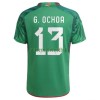 Maillot de Supporter Mexique G.OCHOA 13 Domicile Coupe du Monde 2022 Pour Homme